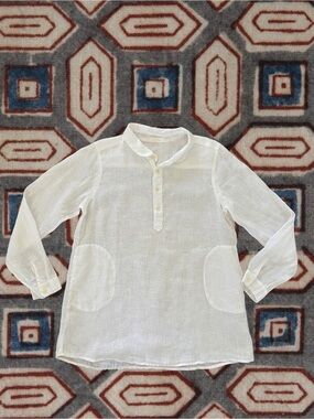 CP Shades Linen Tunic Top